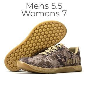 Nobull WOMEN'S size 7 woodstock CAMO TRAINER sneakers gym workout crossfit